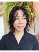 アクセヘアー 町田(acce hair)&nbsp;ナチュラルゆるウルフパーマ