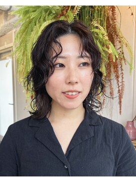 アクセヘアー 町田(acce hair) ナチュラルゆるウルフパーマ