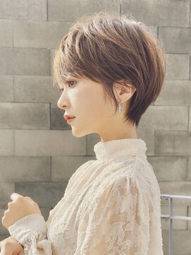 アイドットプラス 表参道(i.+omotesando) ショートボブ丸みショートカットマッシュショート前髪あり