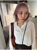 黒髪/ボブルフ/ネビージュ/小顔/ワンレン/髪質改善/