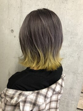 ルノン フィージュ(LUNON fieju) グラデーションカラー/デザインカラーベージュ/ナチュラル