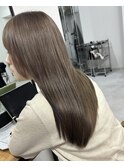 ハイライトホワイトグレージュダブルカラー20代30代40代ULu岡山