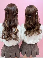 シーズン 大阪(SEASON)&nbsp;【ヘアセット】ハーフツイン/カジュアルアレンジ/梅田駅