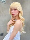 H【eitf】原宿　表参道　ホワイトブロンド/韓国ヘア