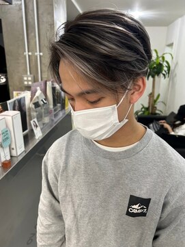 メンズサロン キング 梅田店(Men’s salon K!ng) 波巻きツイストスパイラルパーマ/フェザーパーマ/眉毛/メンズ