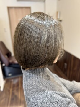 グリーンフィールコパン(green feel copains) イルミナカラー／マリーングレージュ/METEOトリートメント♪