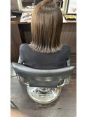 切りっぱなしボブ