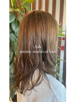 アッシュ アーティスティック スタジオ オブ ヘア(Ash artistic studio of hair) ロング×パーマ