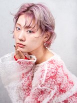 アルバム 銀座(ALBUM GINZA)&nbsp;ショート美髪おくれ毛前髪カット顔周りレイヤー_F80095