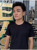 MEN'SHAIRウルフカルマパーマメンズショートイージーパーマ