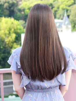 ビアージュ(Viage)の写真/溢れ出る素髪感♪こだわりの髪質改善とじっくりカウンセリングで自然な仕上がりの艶感ストレートに…◇