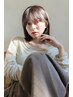 【人気NO.2】カット＋アディクシーカラー＋ハホニコTR　￥9100