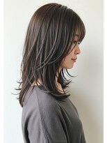 アントワープトーキョー(antwerp TOKYO)&nbsp;ミディアムフェイスレイヤー30代40代50代少し重め髪質改善