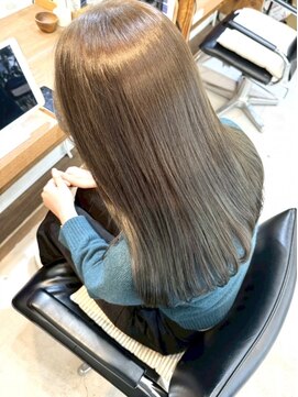 イチエ(ICHIE) ブリーチなしカラー/透明感カラー/オリーブベージュ