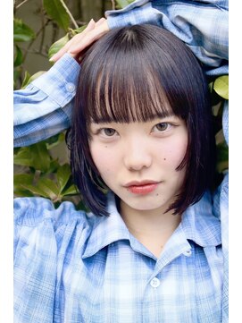 スリーマーク(THREE mark) ミニボブ　顔まわりレイヤー