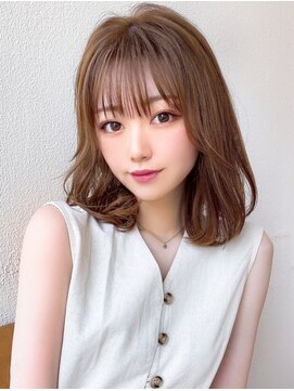 アフロートフクオカ(AFLOAT FUKUOKA) イメチェン!顔まわりレイヤーナチュラルヘアが人気◎