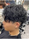 【リアルお客様スタイル】センターパートスペインカール
