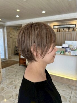 【小顔似合わせカット】30代40代50代ショートボブ/ボブ/髪質改善