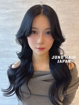 ジュノヘアージャパン 表参道(JUNO HAIR JAPAN) 王道人気の【ブルーブラック】オシャレにトーンダウンしましょう