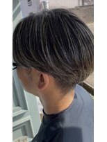 ヘアーイーダッシュ(HAIR E')&nbsp;白髪を活かしたハイライトカラー