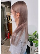  fit stand 千葉/ショートボブ/カット/パーマ/ダブルカラー/トリートメント/縮毛矯正&nbsp;イメチェン/ピンクベージュ/アンブレラカラー[千葉]