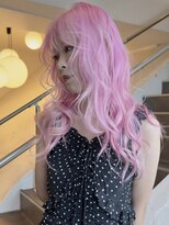 ラッドルーム(LAD ROOM.)&nbsp;ペールピンク/ケアブリーチ/ホワイトピンク/ロングレイヤー