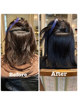 髪質改善と縮毛矯正の専門店 サンティエ(scintiller) 髪質改善/縮毛矯正/美髪/艶髪/弱酸性縮毛矯正/美髪ストレート