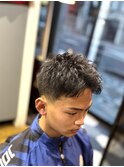 浦安,テーパーフェード,スパイキーショート,メンズ