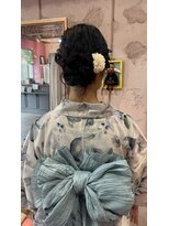 ミーネピンク 行徳(Miene Pink)&nbsp;ヘアアレンジ＊まとめ髪＊浴衣着付☆_Pink行徳駅 妙典駅 浦安駅