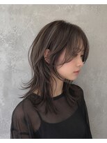 アース 熊本下通店(HAIR & MAKE EARTH)&nbsp;ミディアムウルフ