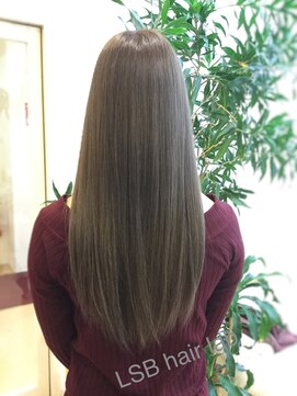 エルエスビー(LSB hair lab) 【LSB】color プラチナ×グレージュ
