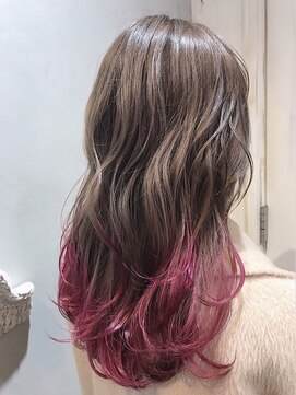 アンベリール 大名(Embellir) ブリーチ 縮毛矯正