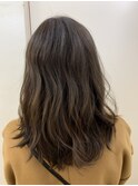 まとまりやすい様にカット☆グレージュで艶髪にしました!!