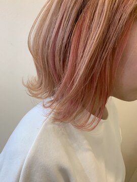 リタ ハマセン(LiTA. hamasen) オレンジ×ベージュ