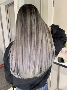 アライブ ハラジュク(ALIVE harajuku) 【ALIVE】エアタッチバレイヤージュアッシュ系