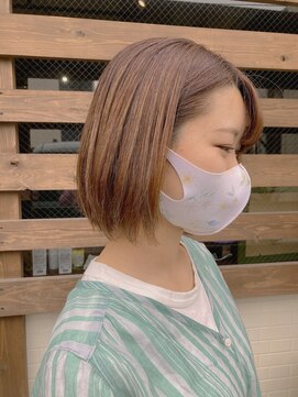 ヘアストーリーゼロ Hair Story ZERO アゴ下ボブスタイル