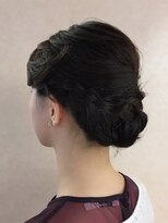 サロン ド ハル salon de HARU 編み込みアップ