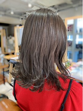 ラボヌール ヘアー エクラ(La Bonheur hair eclat) 大宮 eclat《浅沼》ゆるふわミディアムヘア