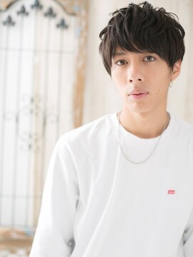 グルーミングサロン バーバー キャッスル 北浦和西口(Grooming salon Barber Castle) アレンジ効く短髪パーマクラウドマッシュP