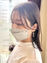 ヘアモード カクテル&nbsp;シースルーバング×フェイスレイヤー【JUN】