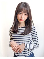 ルエ(rue) 『顔周りレイヤー』が可愛いセミディスタイル♪♪