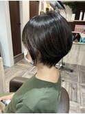 丸みショート