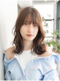 小顔ヘア/似合わせカット/デザインカラー/くびれヘア