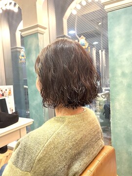 ロンド 銀座(Lond) 【Noa】ボブのニュアンスパーマ