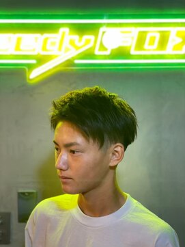 グリーディーフォックス 三軒茶屋(GreedyFOX) 波巻き/マッシュパーマ/ウルフ/ハイライト<理容室>三軒茶屋