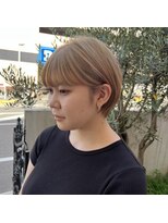 ロゴライフアットガーデン(logo life at garden) 大人かわいいアッシュ小顔ショート