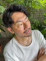 ダブル(W)&nbsp;【hair salon W】オトナ2ブロックパーマ