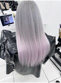 シルバー×ほんのりラベンダー