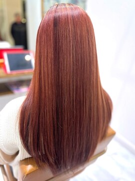 リケア 岸和田店(RECARE) オレンジピンクに退色した髪色を活かす◎