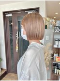 【大人可愛い】切りっぱなしボブ/前下がりボブ20代30代40代